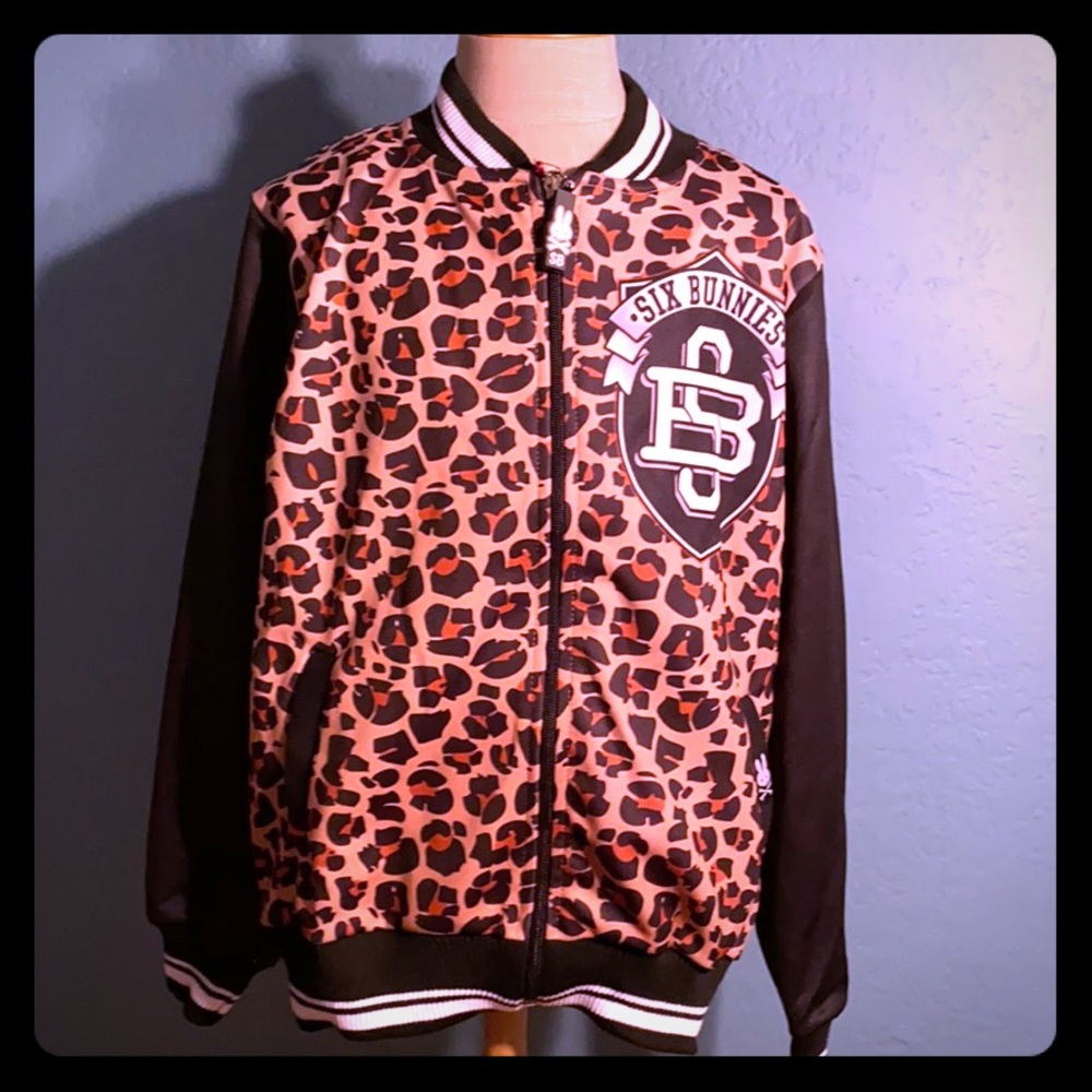 Kids bomber jacket Leopard size 10 years